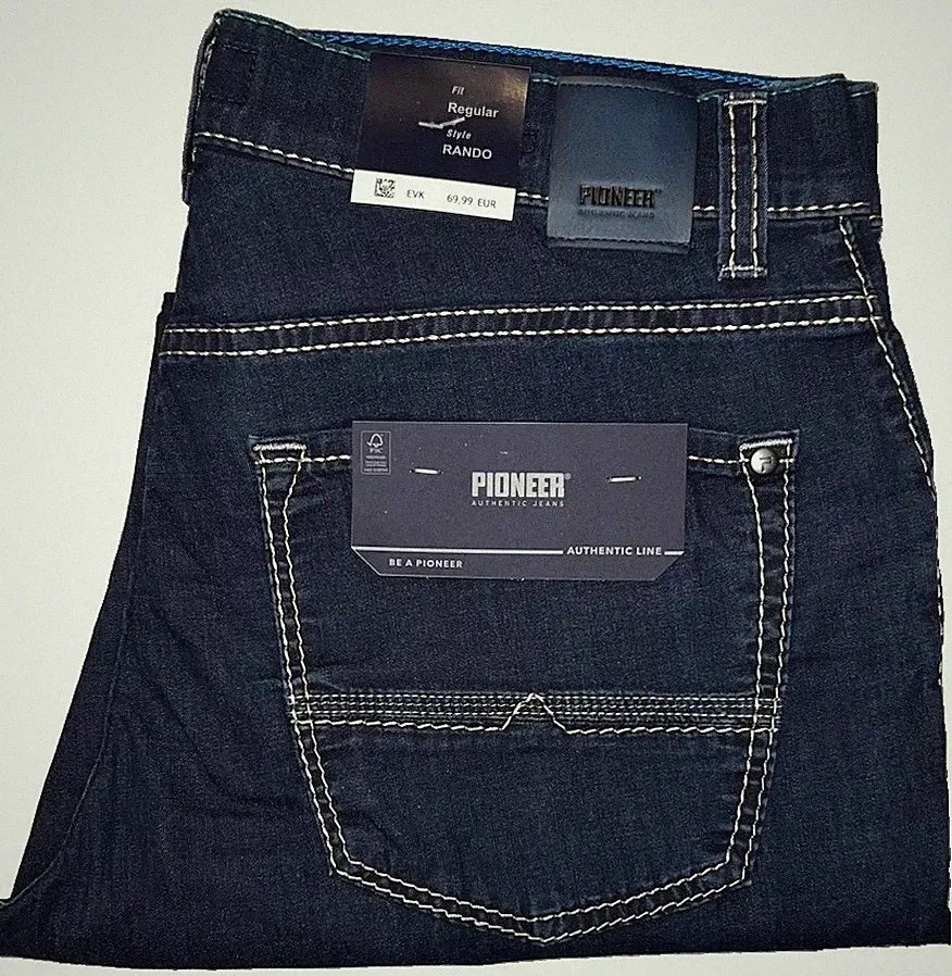 Pioneer Herren Jeans Hose Stretch Denim Stoff RANDO, RON MEGAFLEX Alle Farben
