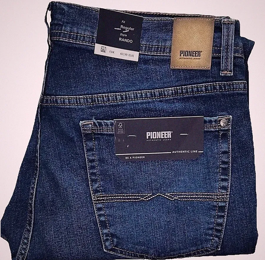 Pioneer Herren Jeans Hose Stretch Denim Stoff RANDO, RON MEGAFLEX Alle Farben