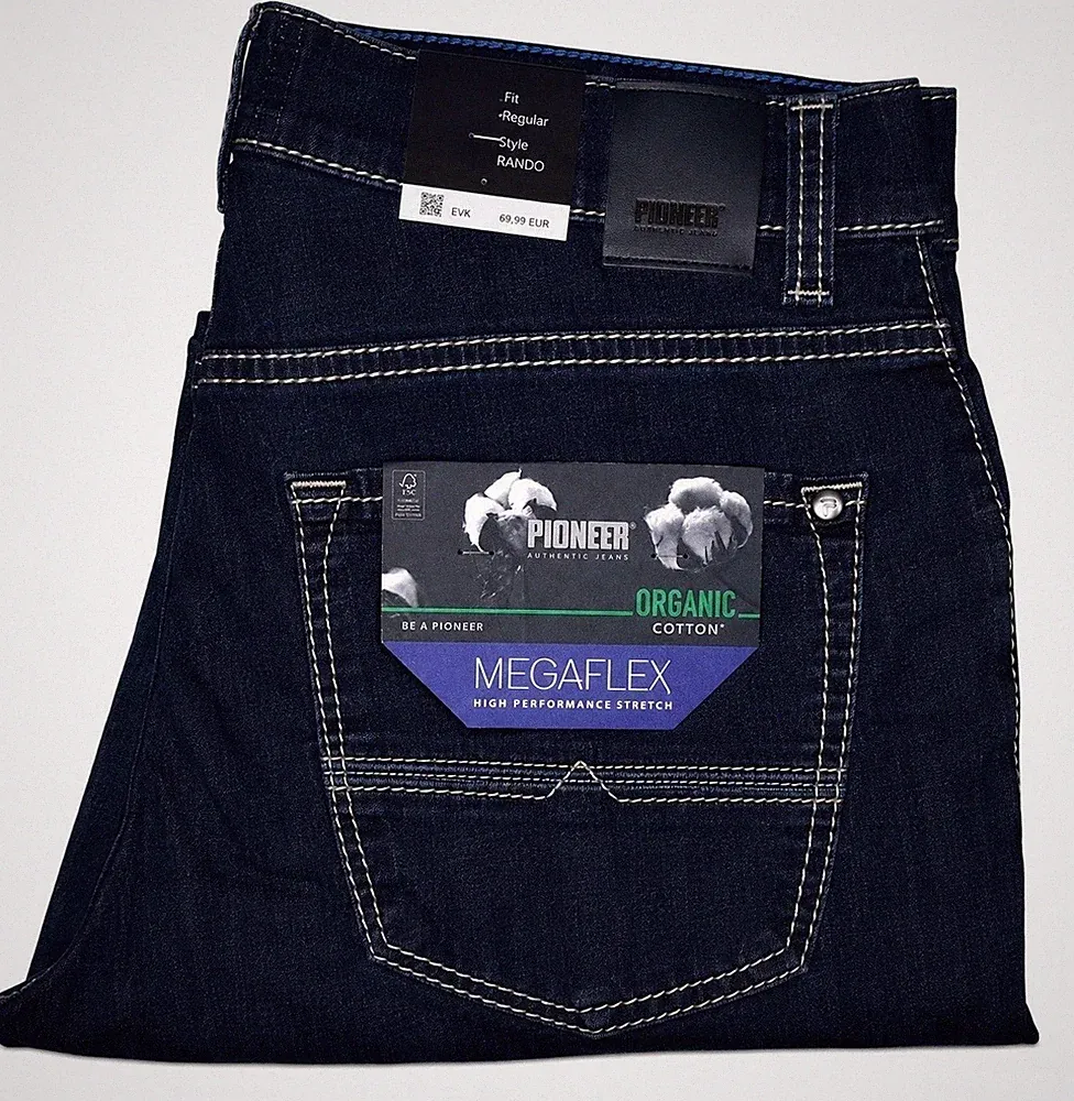 PIONEER ® Herren STRETCH RANDO Jeans Megaflex Farben W32 33 34 35 36 38 40 42 44