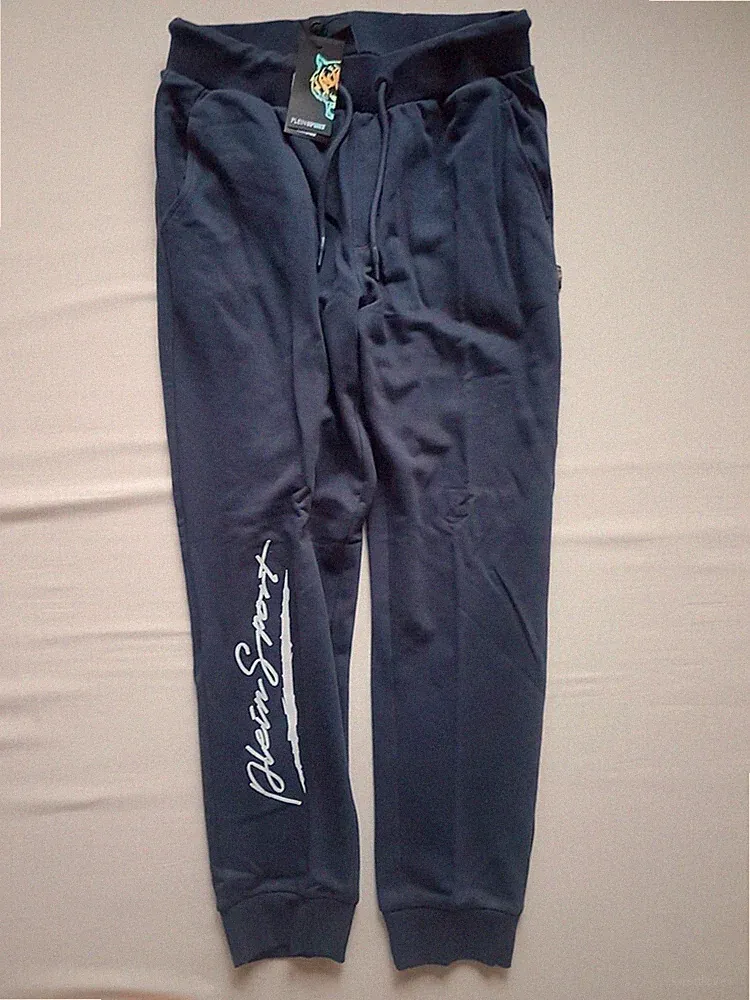 PLEIN Sport Sweathose Jogginghose Herren navy Gr.D=52/54(IT=XXL)**NEU*