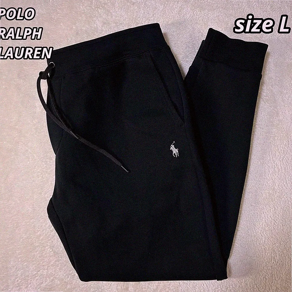 Polo Ralph Lauren Double Knit Jogginghose Schwarz L Herren Freizeit...