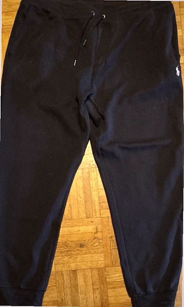 Polo Ralph Lauren Herren Jogginghose Schwarz XXL Baumwollmix Zugband Taschen