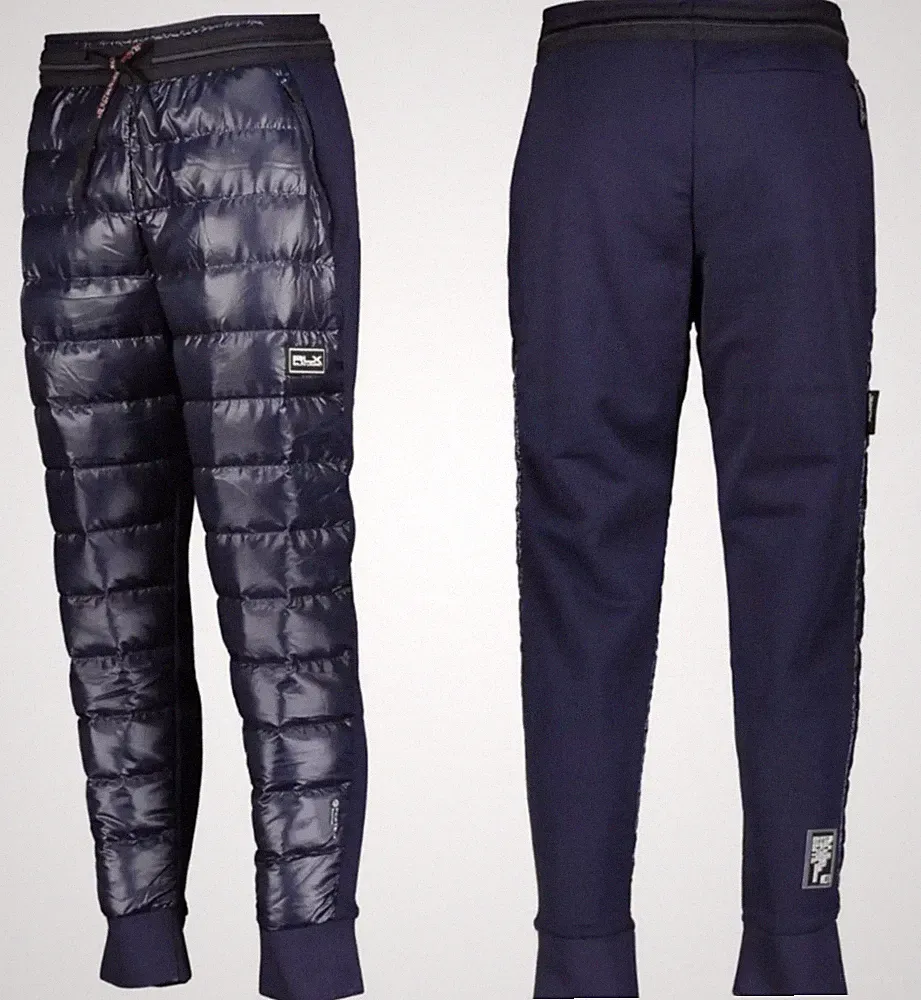 POLO RALPH LAUREN HYBRID DOWN JOGGER DAUNEN JOGGING-HOSE RIPSTOP PANTS JOGGER S