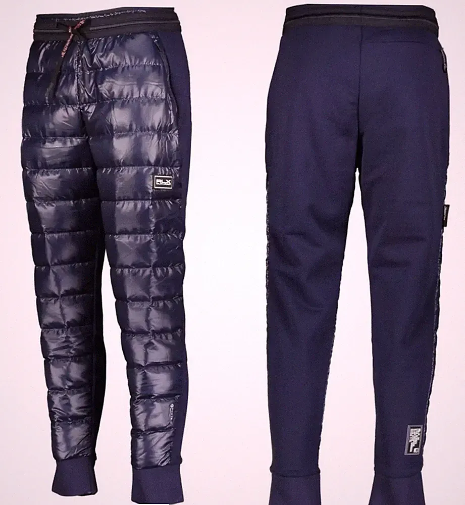 POLO RALPH LAUREN HYBRID DOWN JOGGER DAUNEN JOGGING-HOSE RIPSTOP PANTS JOGGER XL