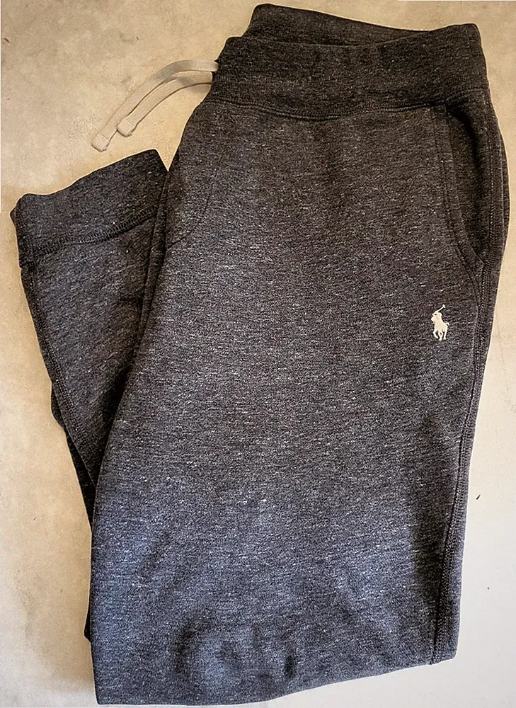 Polo Ralph Lauren Jogging hose sweat pant Größe L Grau Baumwolle herren unisex