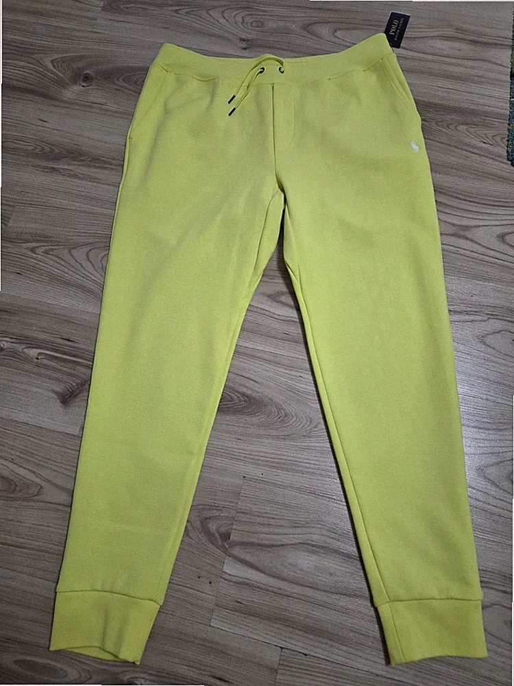 Polo Ralph Lauren Jogginghose, Herren Hose, Gr. L,Neue mit Etiketten, Neon Gelb