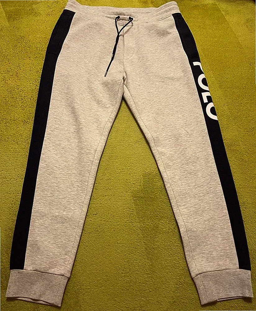 Polo Ralph Lauren Jogginghose Herren M Grau Baumwolle Top Zustand