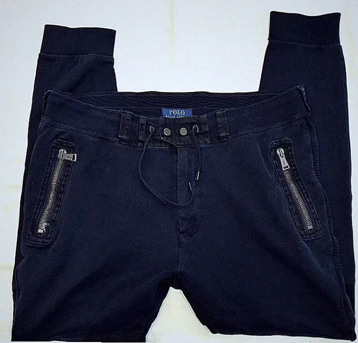 Polo Ralph Lauren Men's 2XL Black Utility Cargo Jogger Pants