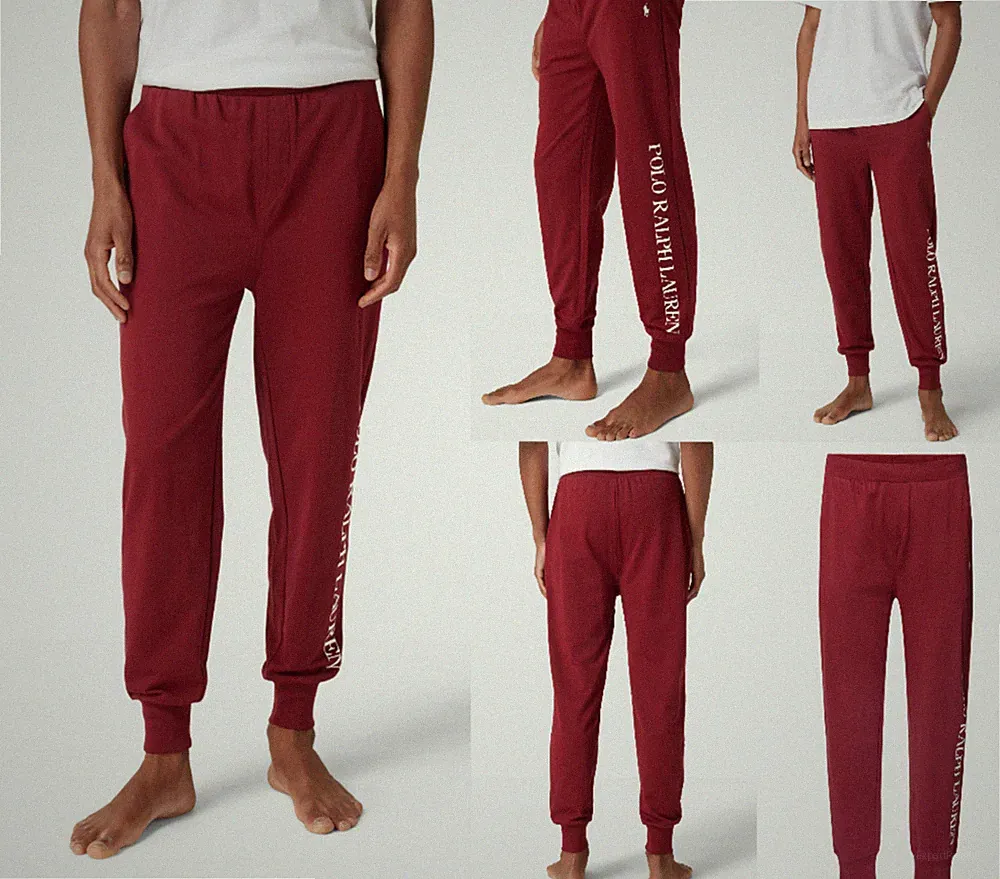 POLO RALPH LAUREN VINTAGE RETRO JOGGER Athletic Logo Hose Sweatpants Pants XXL