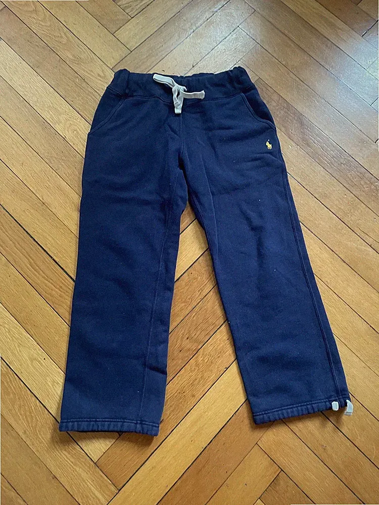 Polo Ralph Lauren wide-leg Jogginghose, blau, gebraucht, Gr S