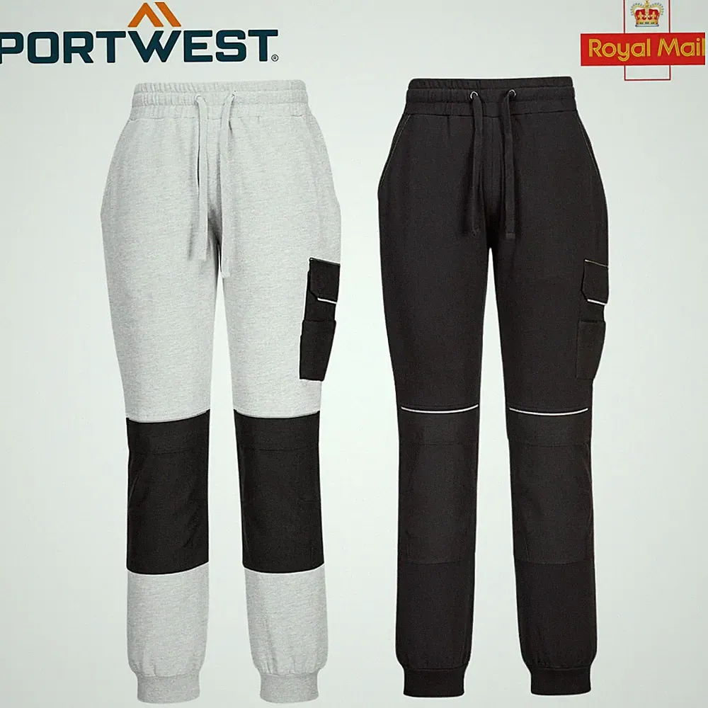 Portwest PW3 Work Jogginghosen PW399 Mit Kordelzug Elastischer Bund