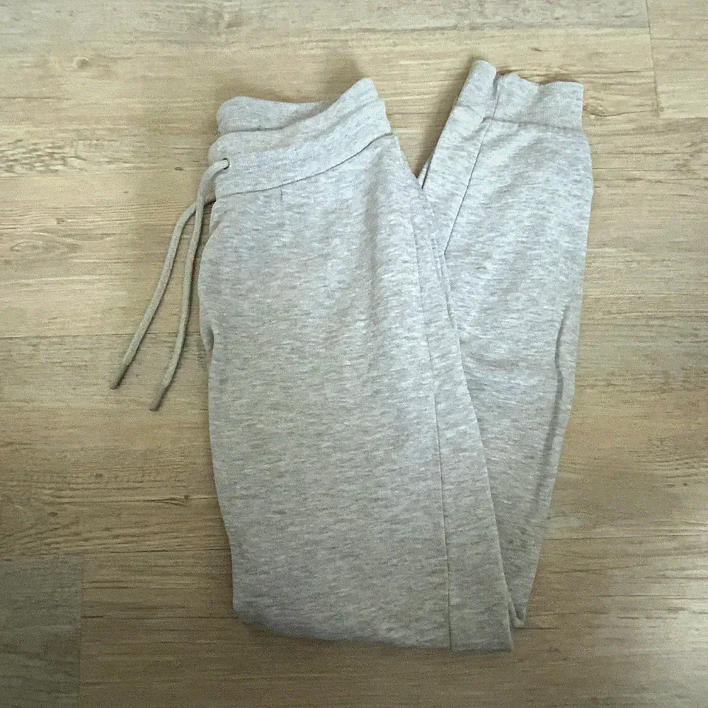 Primark Damen Jogginghose 2XS Grau mit Kordelzug, lang, Bündchen, uni
