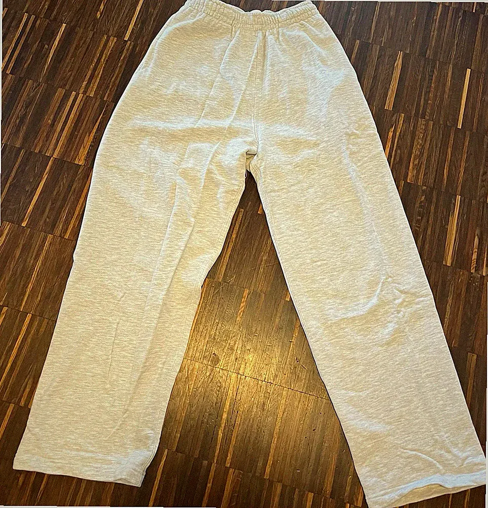 Pull&Bear Herren Jogginghose Baggy Grau XS