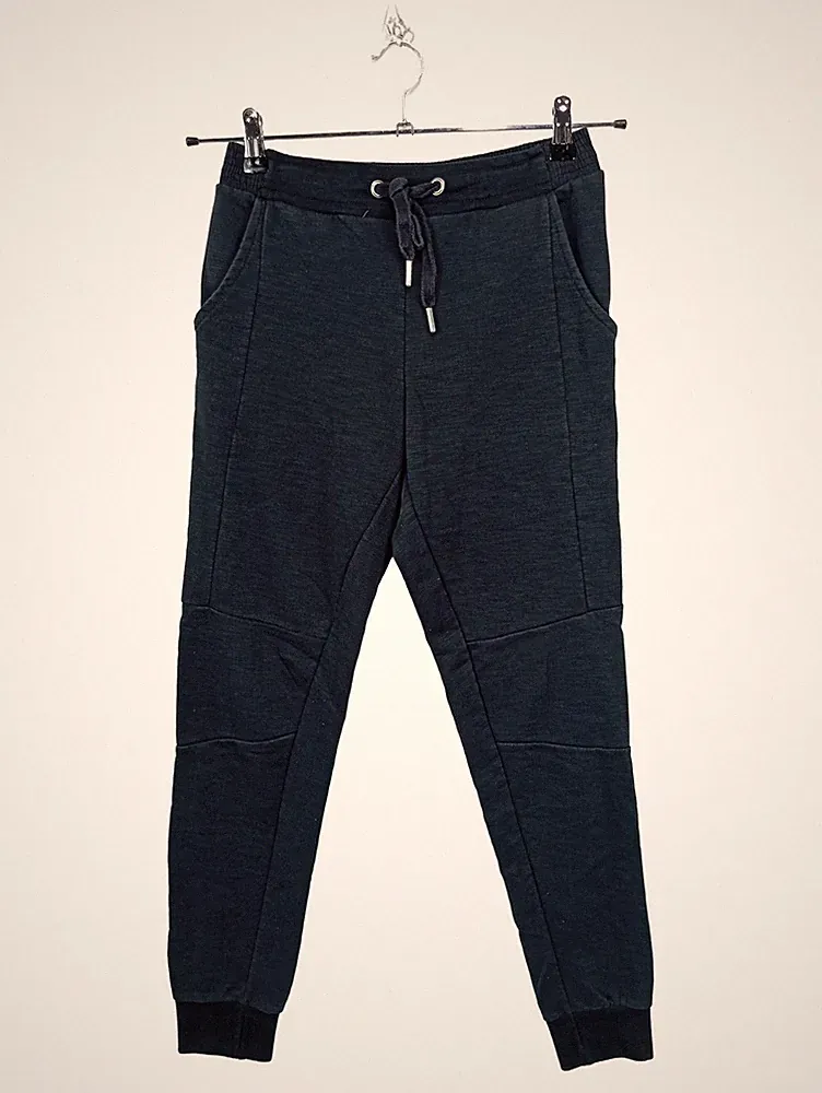 Pull&Bear Jogginghose Herren Gr. 36 Blau Casual