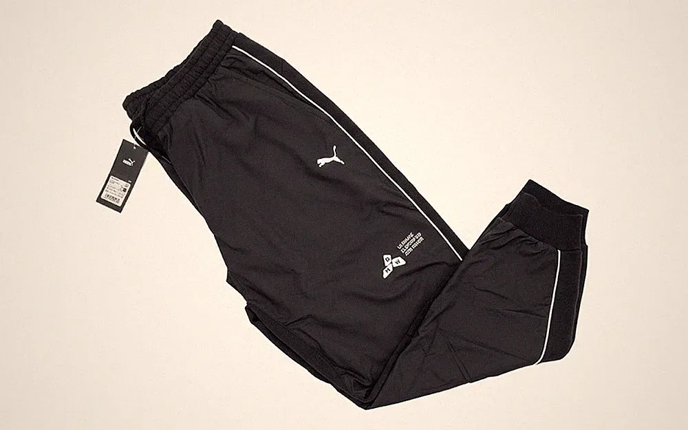 PUMA BMW MMS Statement Pants Hose Trainingshose Jogginghose Herren schwarz Neu