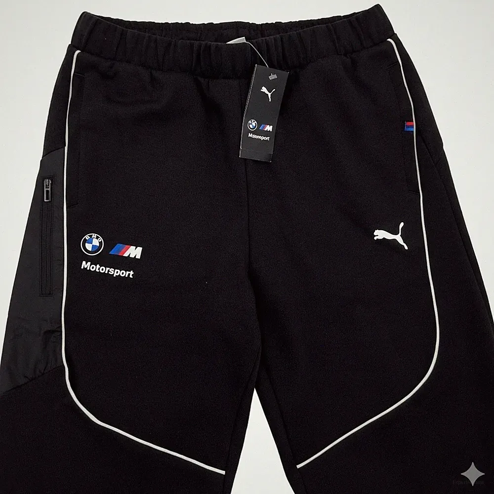 PUMA BMW MMS Sweat REG Pants Hose Trainingshose Jogginghose Herren schwarz Neu