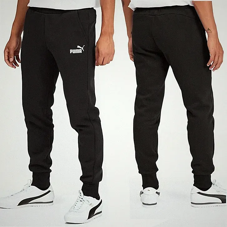 Puma ESS Logo Sweat Pant Herren Jogginghose Trainingshose Sport Hose schwarz 2XL