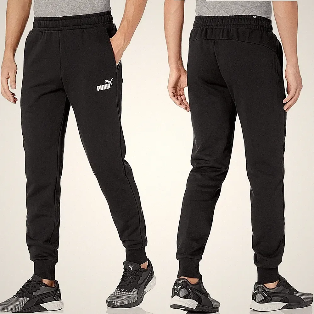 Puma ESS Logo Sweat Pant Herren Jogginghose Warm Trainingshose Hose schwarz XXL