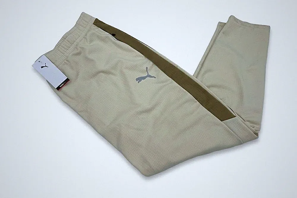 PUMA EVOSTRIPE Pants Hose Trainingshose Jogginghose 681704 87 beige braun 2XL