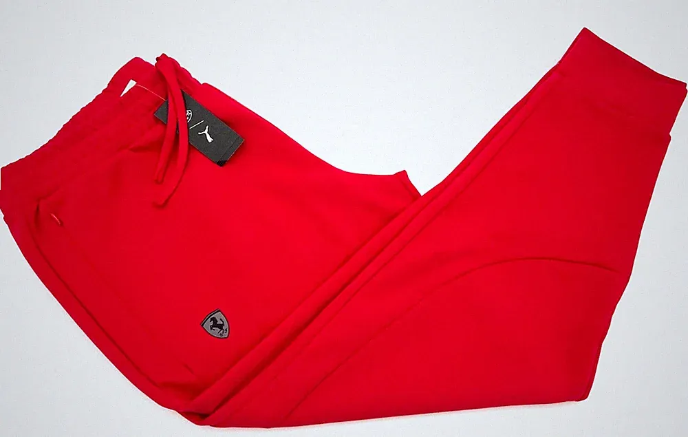 PUMA Ferrari Style Sweet Pants Hose Trainingshose Jogging 627095 02 rot 2XL NEU