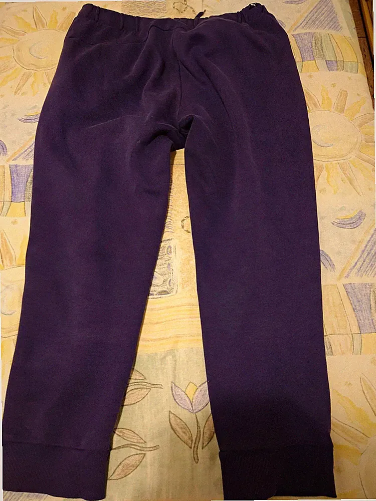 PUMA Herren Jogginghose Blau Gr. L Elastischer Bund Bindeverschluss