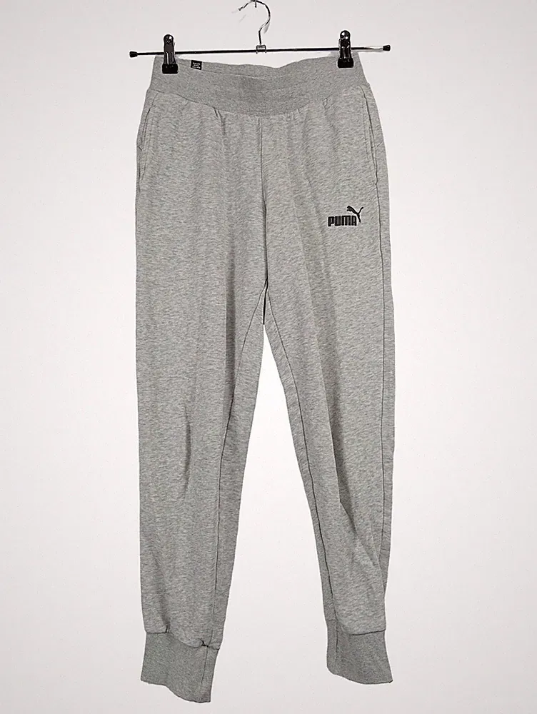 Puma Herren Jogginghose Gr. 44/XS Grau Sportlich