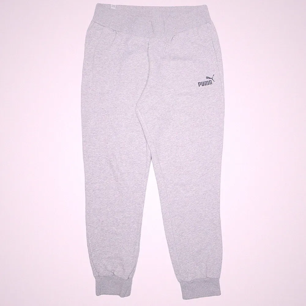 PUMA Herren Jogginghose Grau Schmal Zulaufend L W28 L28