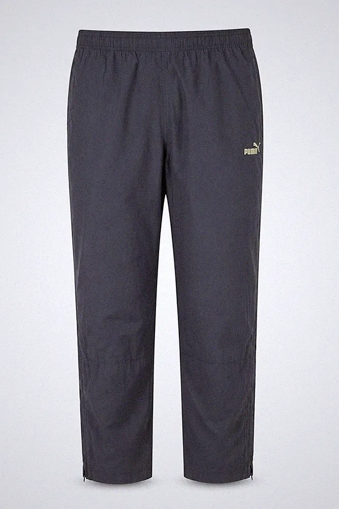 Puma Herren Jogginghose Größe L schwarz Freizeit Gummibund Logo