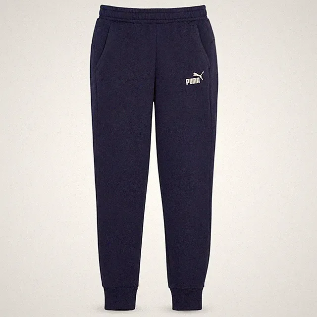 Puma Herren Jogginghose Größe S Blau Freizeit Gummibund Logo