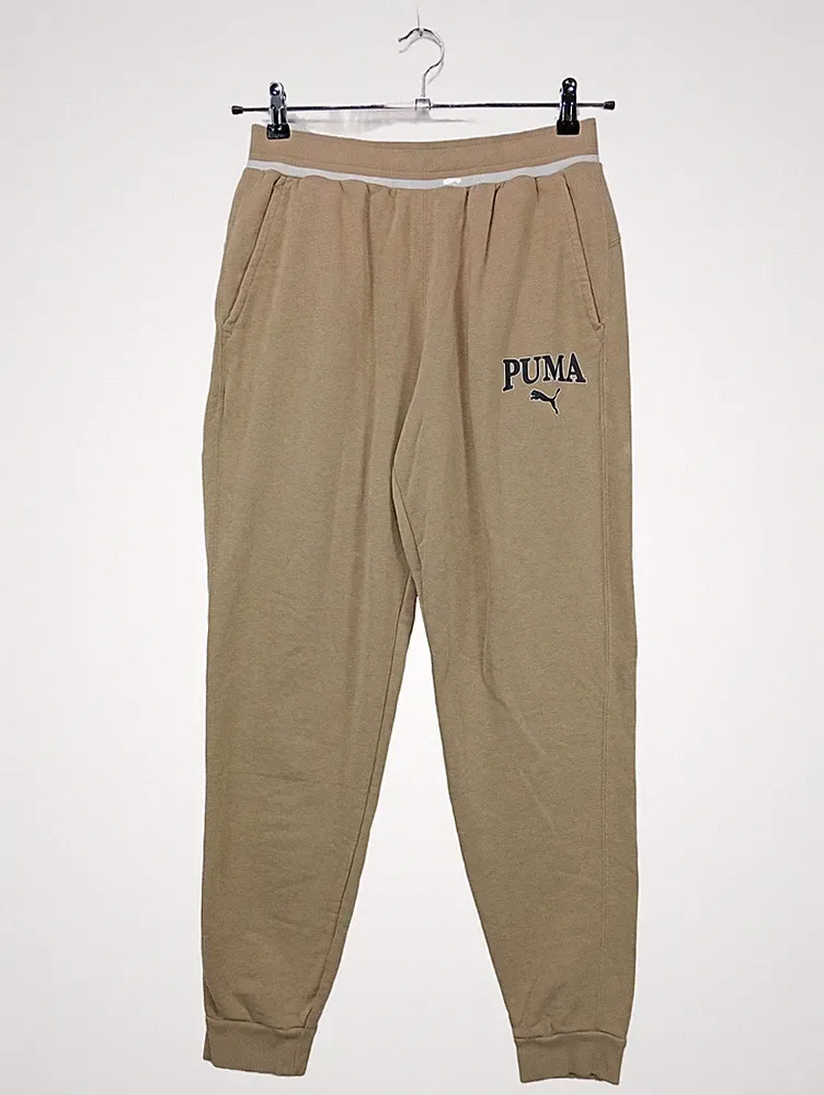 PUMA Herren Jogginghose Squad Sweatpants Beige Gr. M Baumwolle