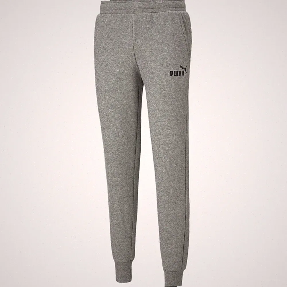 PUMA Herren Jogginghose Sweatpant Sporthose Trainingshose Grau XL