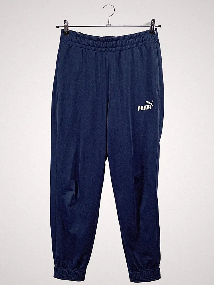 PUMA Herren Jogginghose Trainingshose Sport Blau Gr. M