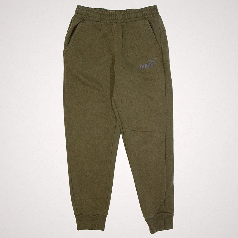 PUMA Herren Jogginghosen Grün Eng Geschnitten S W26 L27