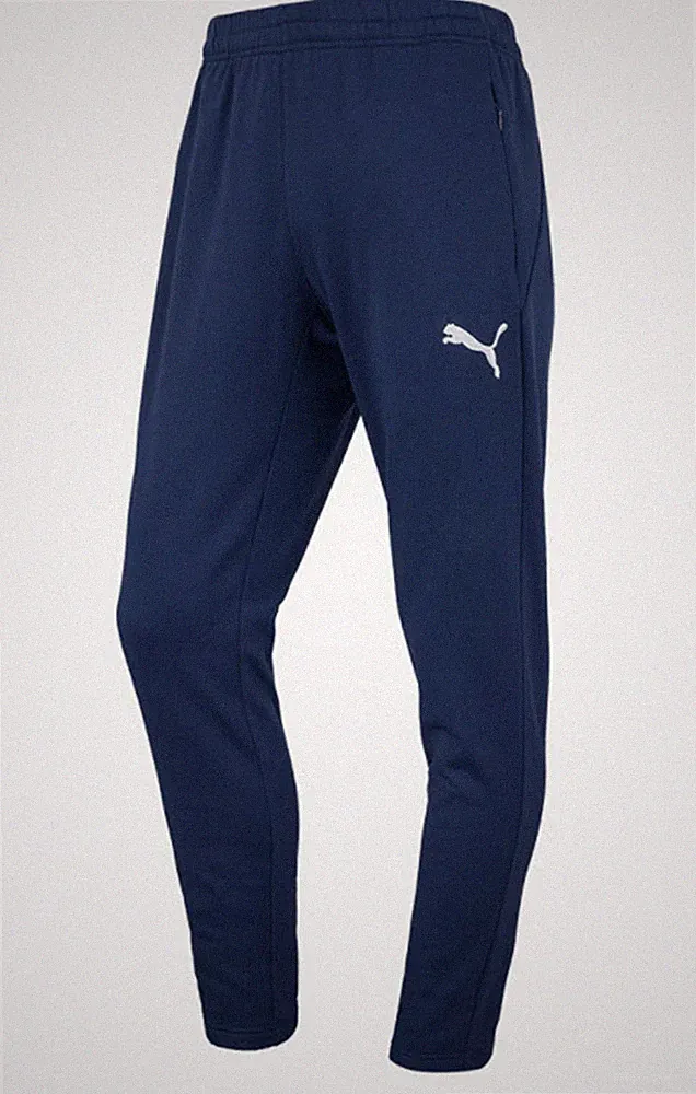 Puma Herren KK Knit L/S Hose Training Navy Laufen Fußball Freizeit Jogginghos...