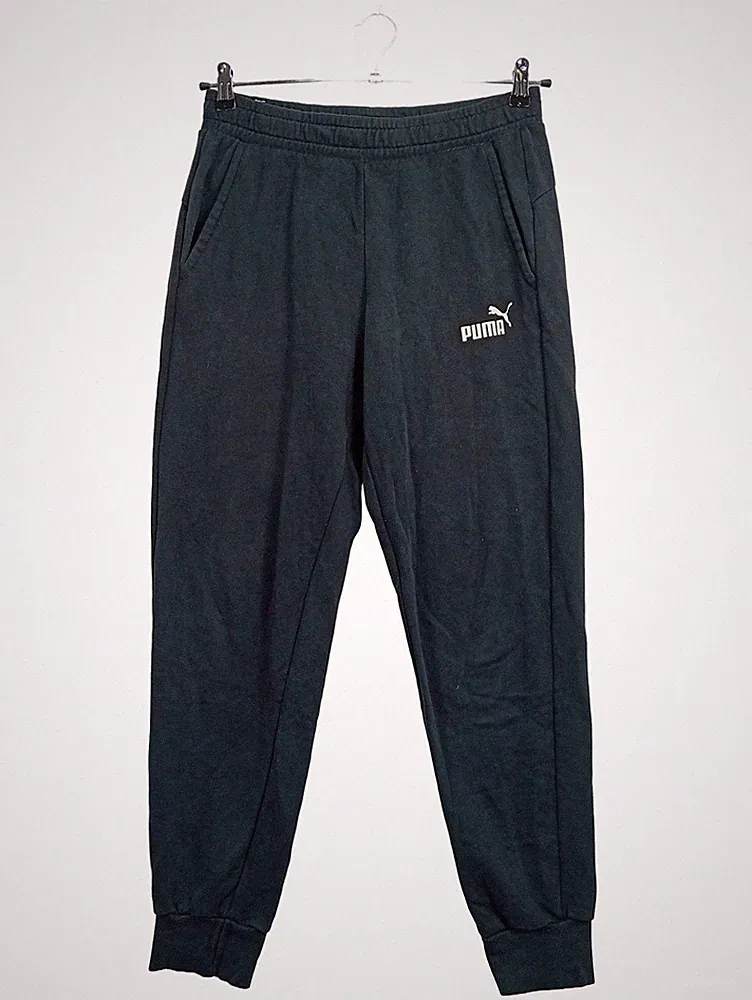 PUMA Herren Trainingshose Jogginghose Schwarz Gr. S