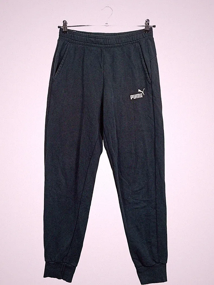 PUMA Herren Trainingshose Jogginghose Schwarz Gr. S