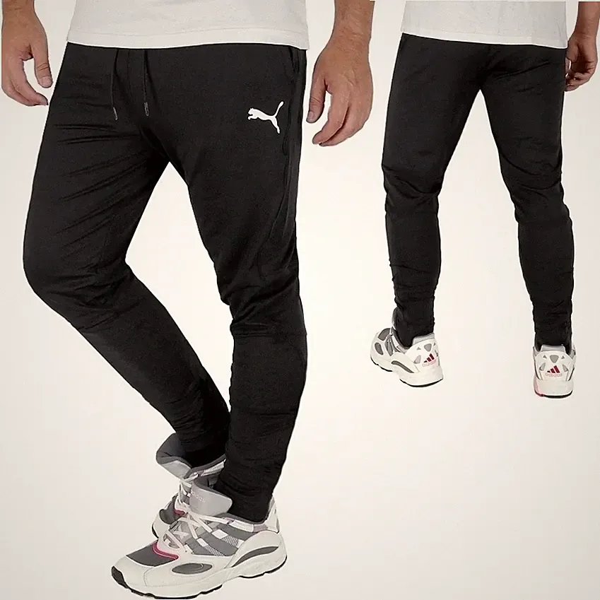 Puma Herren Trainingshose Sport Fußball Hose Jogginghose Laufhose schwarz M L XL