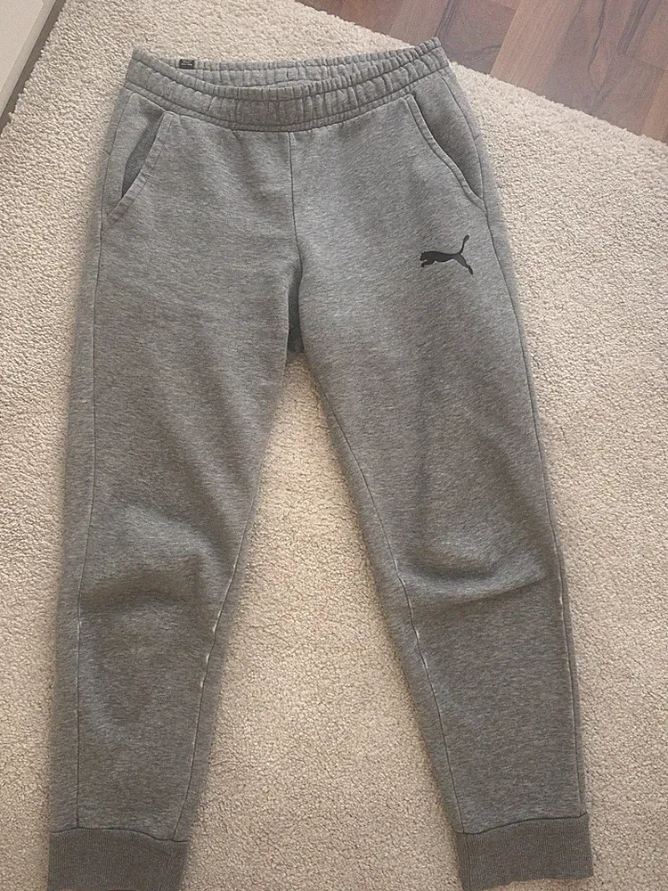 Puma Jogger Gr S Herren/Jungs Grau