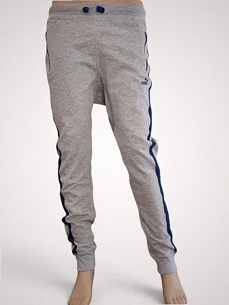Puma Jogger Jogginghose Trainingshose Jugendliche XL (18-20) grau