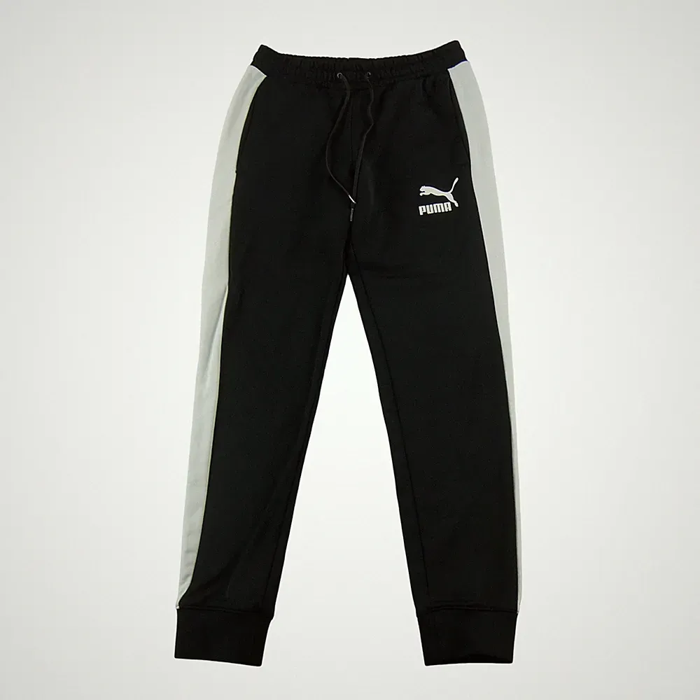 Puma Jogging Classics T7 Regular Fit Retro Trainingsanzug Herren Größe S schwarz #QWE1