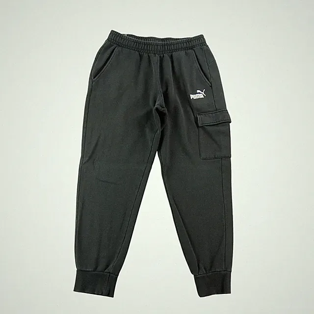 Puma Jogging ESS Cargo Pants 845802-01 Regular Fit Fuselée Tasche Cargo Fleece