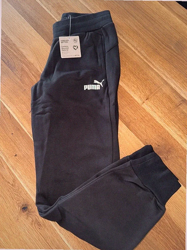 PUMA Jogginghose Damen Größe XS Neu Schwarz mit Etikett