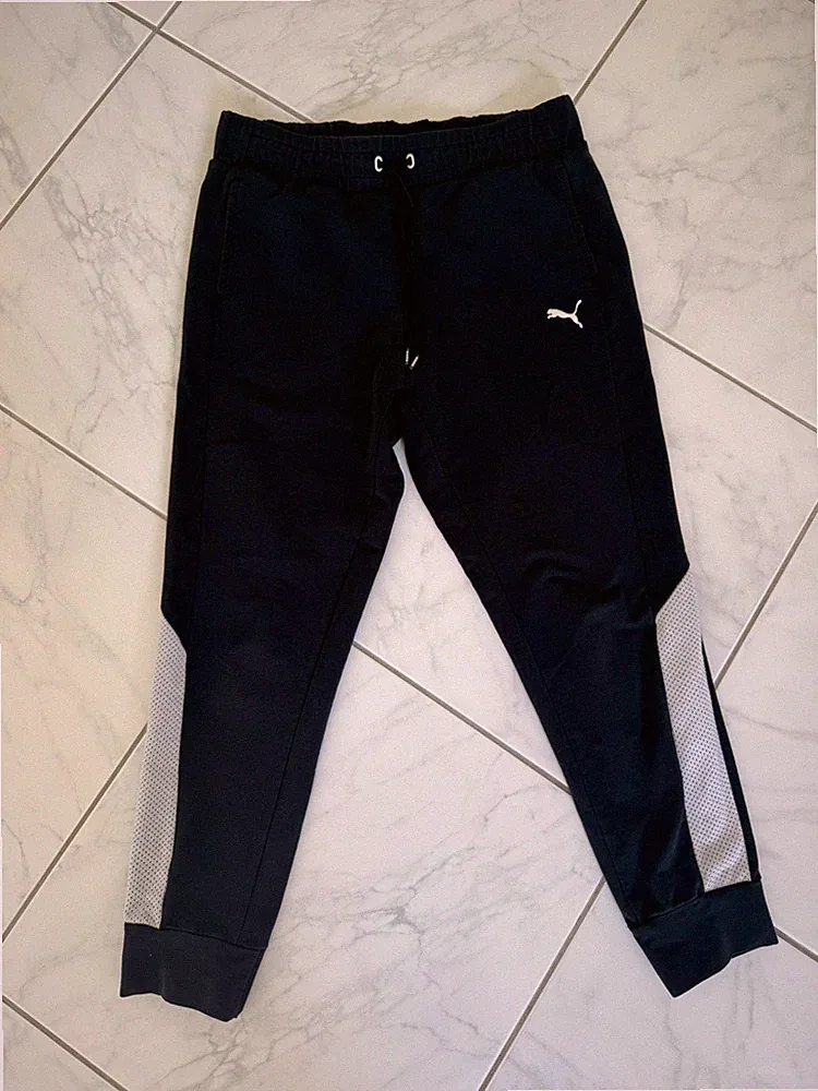 PUMA Jogginghose Damen Schwarz Größe L