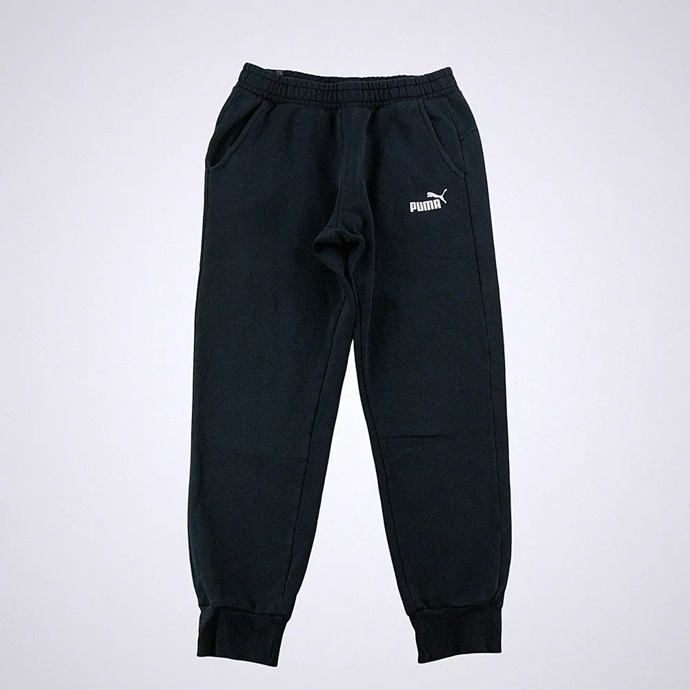 Puma Jogginghose ESS Logo Fleece Jogger Essentials Herren Größe M schwarz #QWE1384