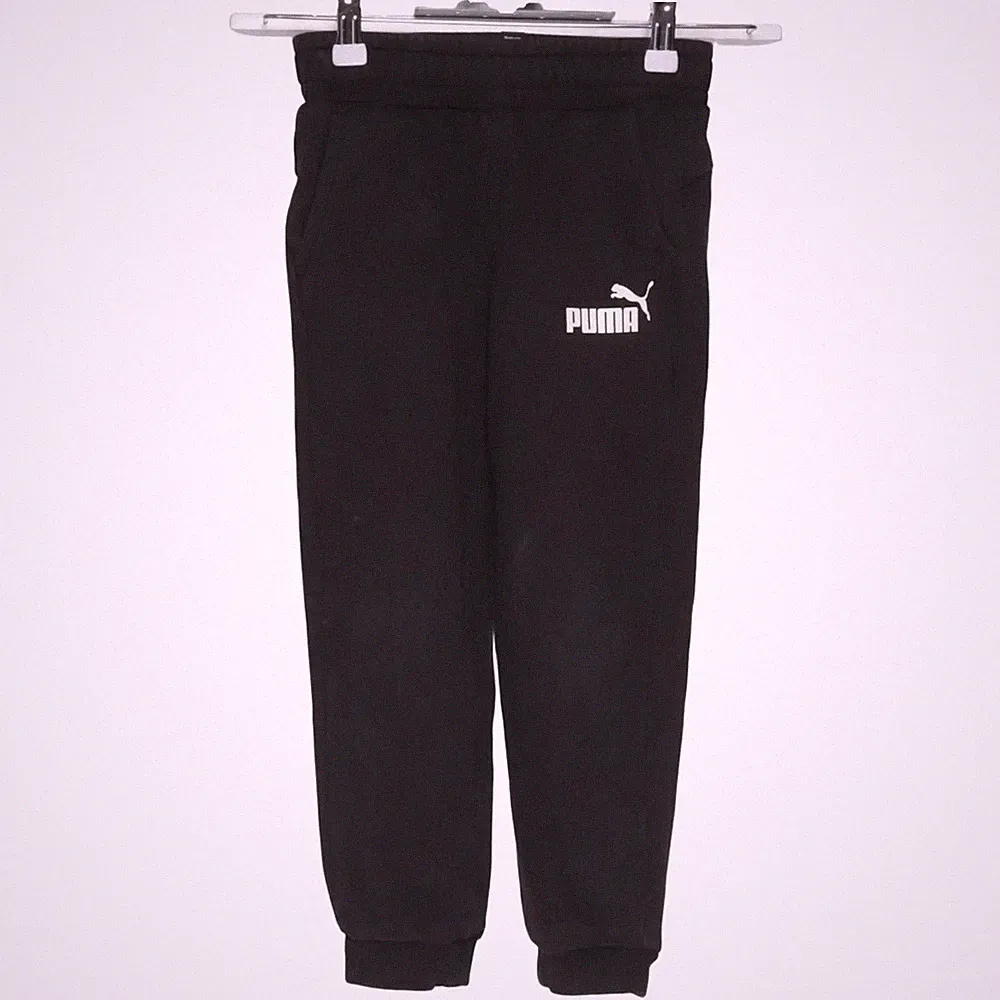 Puma, Jogginghose, Größe: 128, Schwarz, Baumwolle/Polyester, Einfarbig #JUD