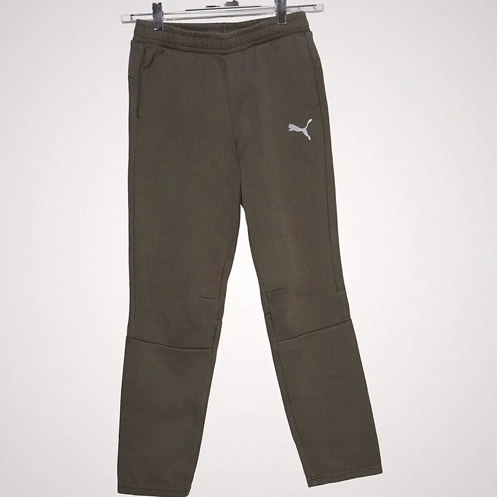 Puma, Jogginghose, Größe: 164, Grün, Baumwolle, Einfarbig, Sweat, Jungen #8sJ