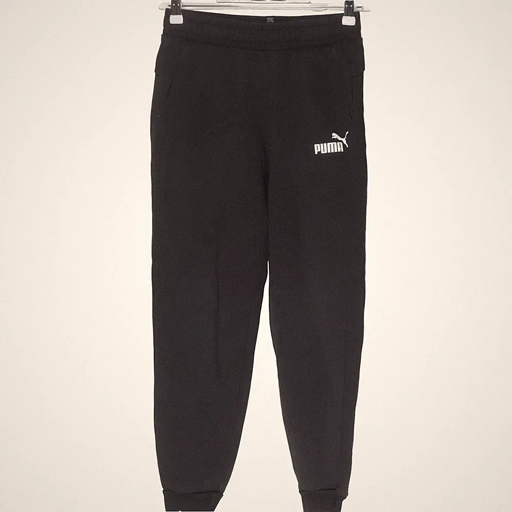 Puma, Jogginghose, Größe: 164, Schwarz, Baumwolle/Polyester, Einfarbig #EkX