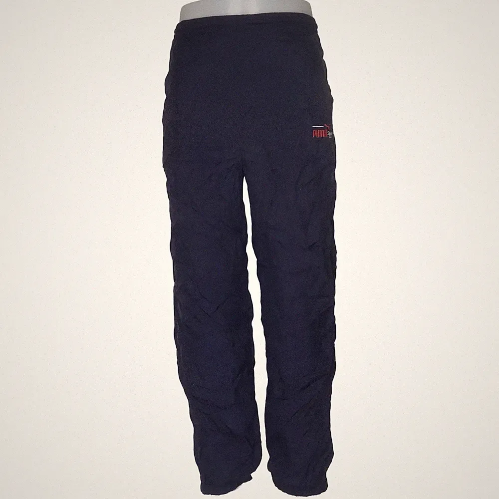 Puma, Jogginghose, Größe: 26, Blau, Baumwolle/Polyamid/Polyester, Sonstiges #Guw