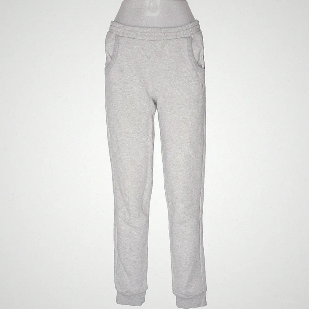 Puma, Jogginghose, Größe: 36, Grau, Baumwolle/Polyester, Einfarbig, Damen #Eqo