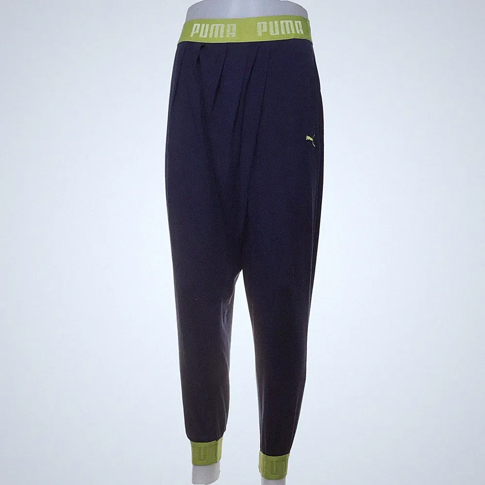 Puma, Jogginghose, Größe: 40, Blau/Gelb #oGf